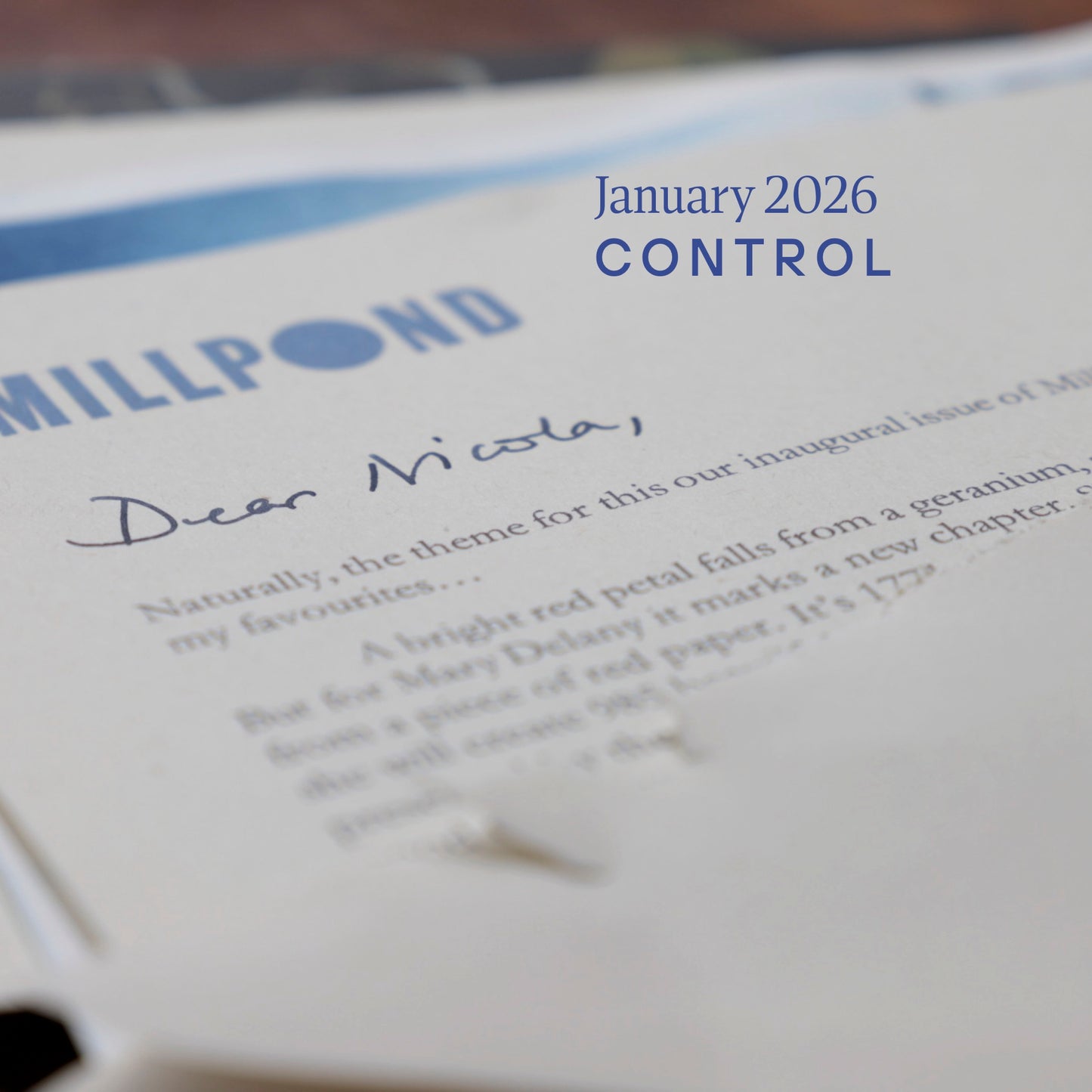 A visually beautiful therapy based postal subscription gift idea from Kerry Evans, Therapist, containing a personalized letter, counselling tools and art.