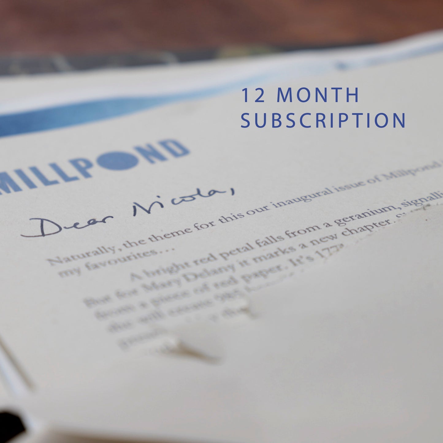 A visually beautiful therapy based snail mail subscription from Kerry Evans, Therapist, containing a personalized letter, counselling tools and art.