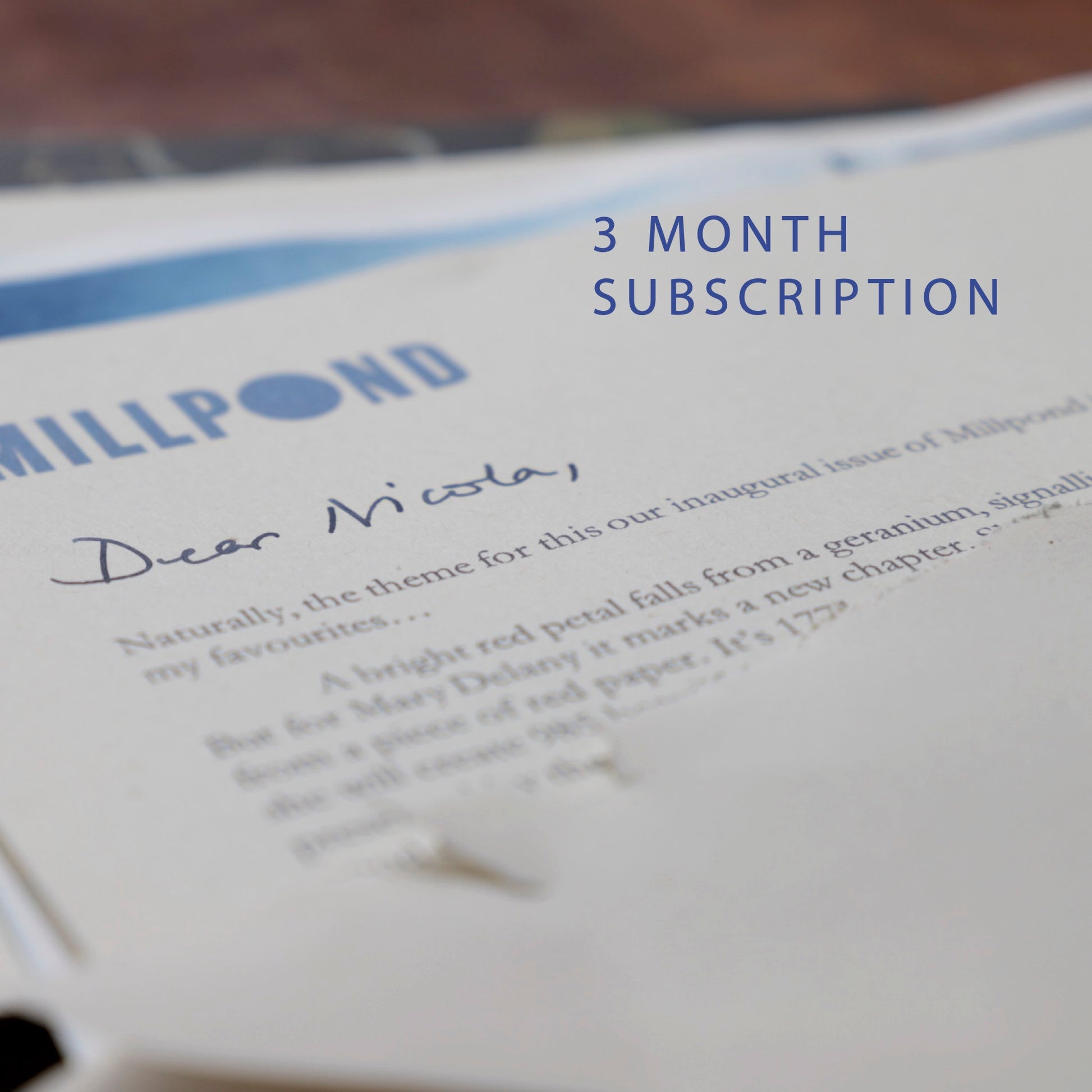 A visually beautiful therapy based snail mail subscription from Kerry Evans, Therapist, containing a personalized letter, counselling tools and art.