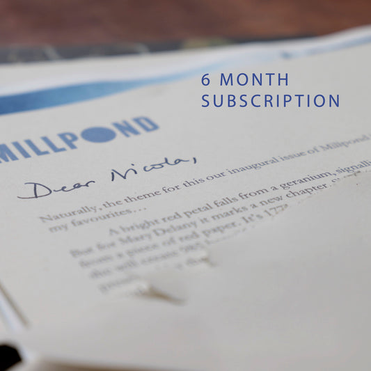 A visually beautiful therapy based snail mail subscription from Kerry Evans, Therapist, containing a personalized letter, counselling tools and art.